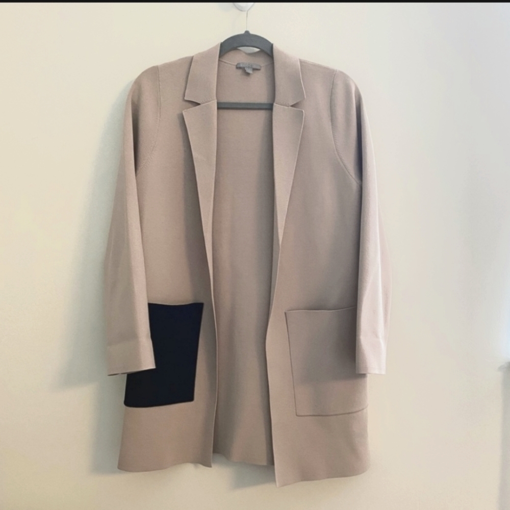 COS Knit Blazer Colorblock